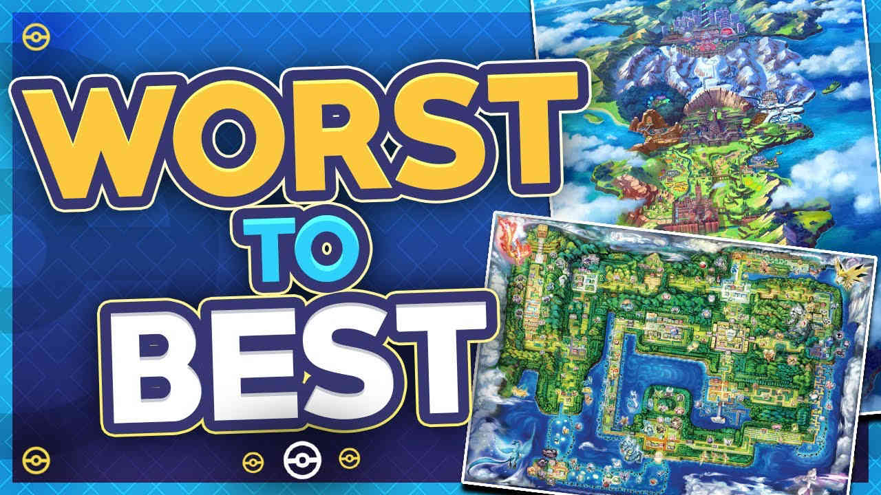 Ranking Every Pokemon Region From Worst to Best