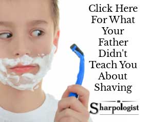 Sharpologist Boy Shaving