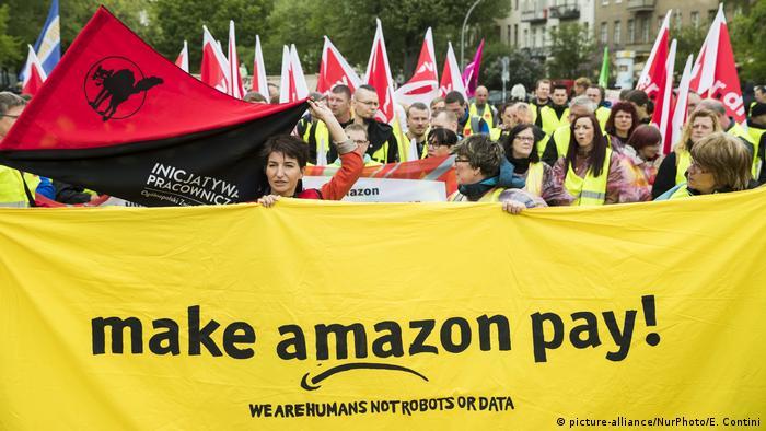 "Make Amazon Pay" Protests Could Spark Black Friday Chaos For Customers