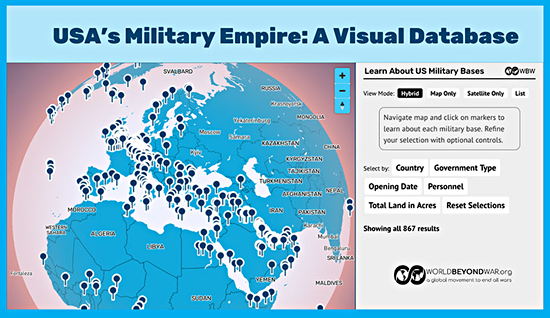 See 867 Military Bases On New Online Tool