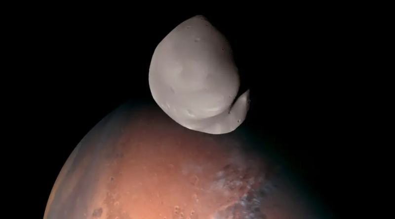 Clearest-Ever Picture Of Mars' Moon Deimos