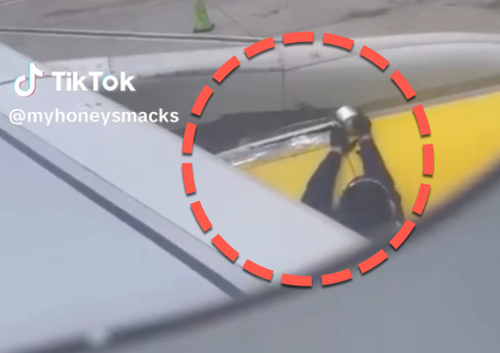 Spirit Airlines Duct Tapes Plane Before Takeoff