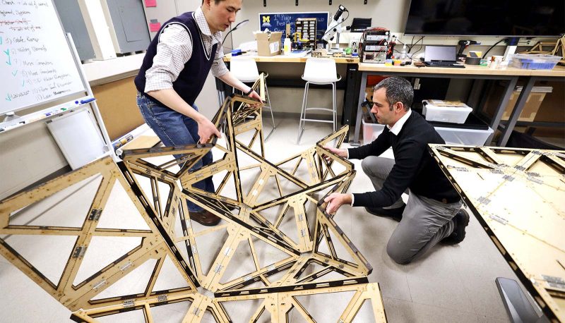 Origami Modules Could Build Bridges, Shelters, And Objects In Space