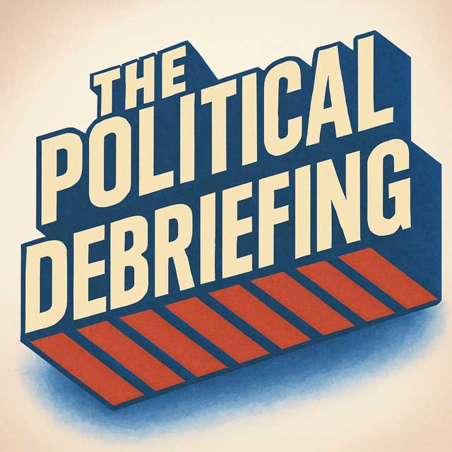 political debriefing logo
