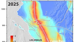 California Fault Stress Hits 1,000 Year High